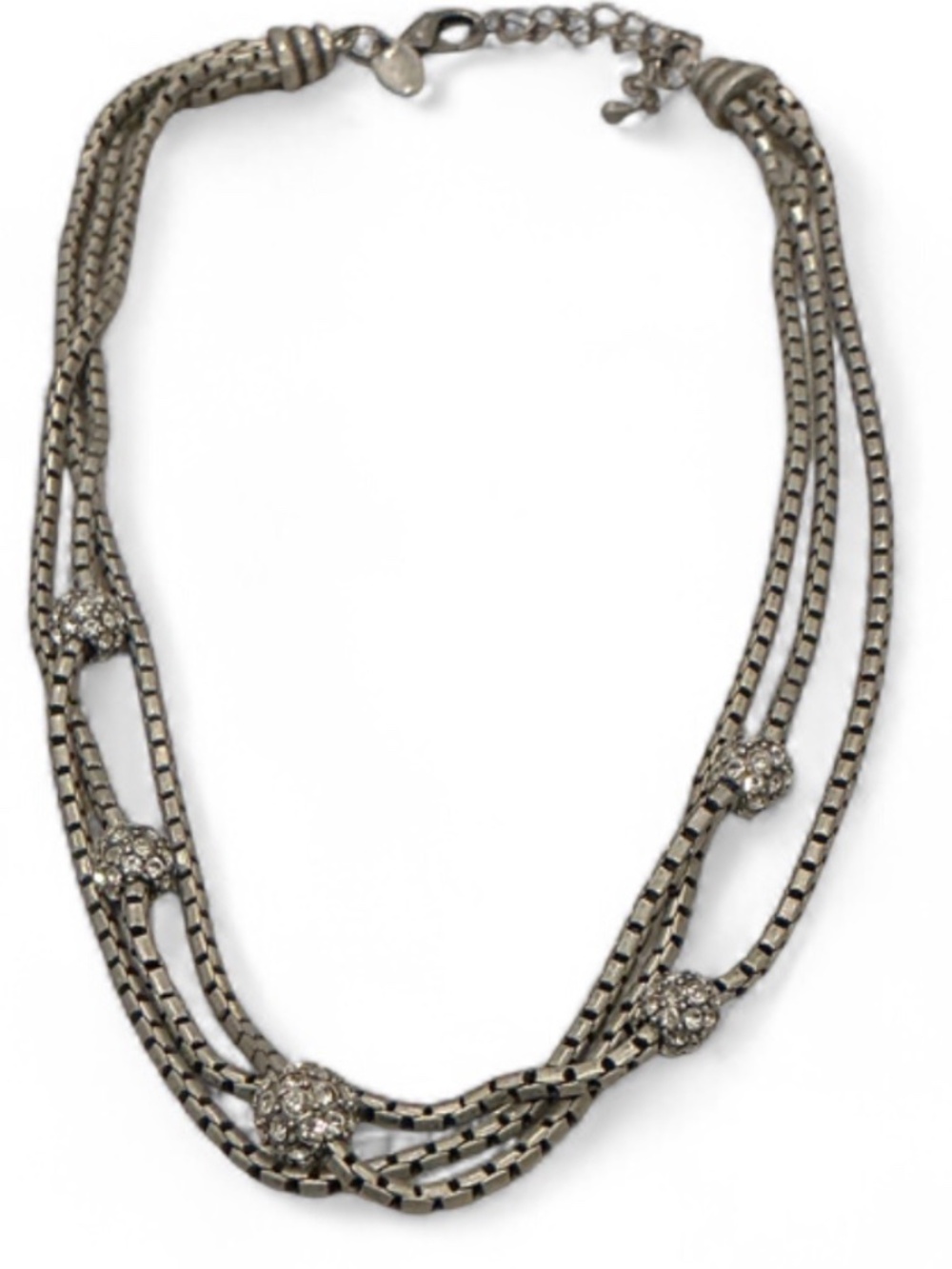 Vintage Kiam Family Rhinestone Necklace by Lia Sophia